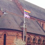 Gay Flag On Church
