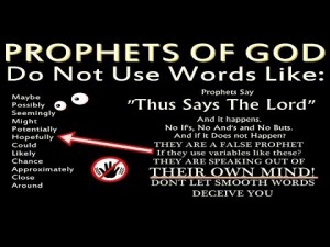 True Prophets Are Certain